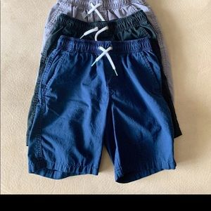 SOLD—— 3 pairs -Cat & Jack Boys Drawstring Shorts